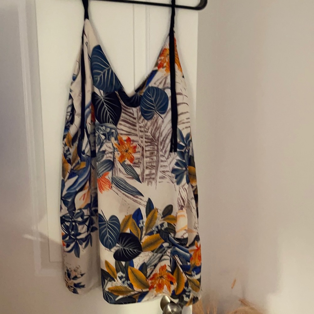 Forever21 tropical print dress